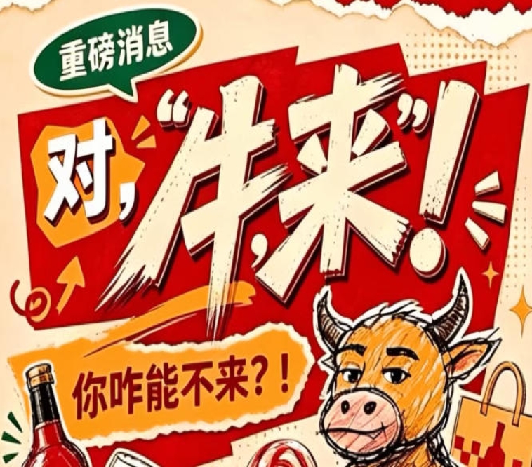 全国糖酒会南京秋季展（2026第115届），对，“牛，来”！你咋能不来？