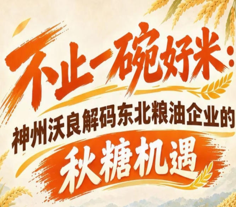 解锁粮油行业新变局 神州沃良解码南京秋糖东北企业机遇